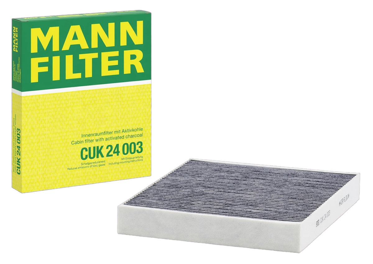 Filtro Abitacolo Carboni Attivi Mann Filter CUK24003 - Opel Meriva B Mokka Astra K Insignia B Ampera-e BYD Seal - OE 13356914